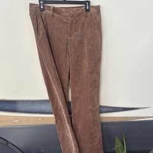Men's Brown Corduroy Pants
